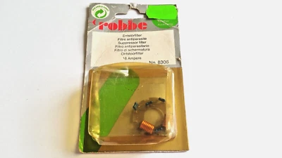 Nuevo Genuino, NOS Robbe Parte Nr. Filtro supresor 8306 18 amperios, filtro antiinterferencias Foto 1 de 2