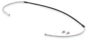 HONDA 1985-90 XR 600 600R GALFER BRAIDED STAINLESS STEEL FRONT BRAKE LINE KIT - Picture 1 of 7