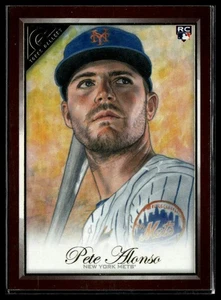 2019 Topps Gallery #24 Pete Alonso Wood - Picture 1 of 2