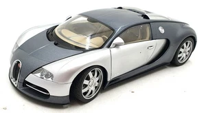 Autoart 1/18 Scale Diecast DC21125N - Bugatti EB 16.4 Veyron - Silver/Grey - Picture 1 of 5
