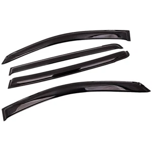 Weathershield Window Visor Slim Line Strip for Mitsubishi Triton ML MN 2006-2014 - Picture 1 of 11