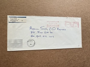 US Military Cover(29) +1965 Pentagon Meter +ASCE +Uncommon - Picture 1 of 2