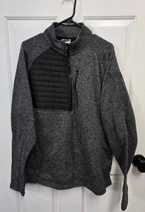 NRA 1/2 Zip Schießjacke Herren XL grau Jagd Jäger Pullover Sweater - Bild 1 von 4