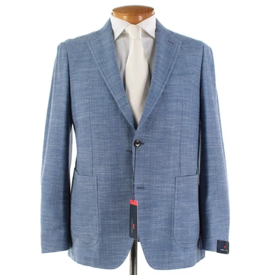 Abrigo deportivo Cardinal of Canada nuevo con etiquetas mezcla de lana talla 42R EE. UU. en espiga azul teniente Foto 1 de 4