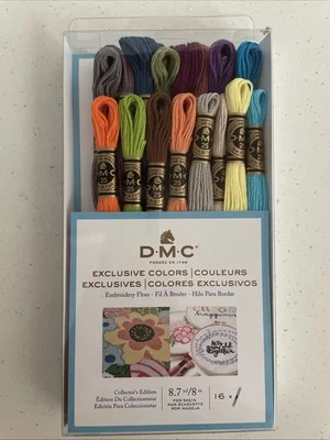 DMC Floss Pack, EXCLUSIVE COLOR, Package of 16 Skeins New - Image 1 of 3