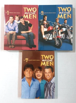 New! Two and a Half Men 3 DVD Set Lot Season One, Two & Seven SEALED! - Image 1 of 2