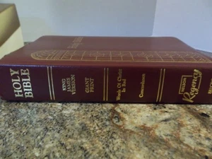 HOLY BIBLE Authorized King James Version - Large Print - 2003 - Thomas Nelson... - Imagen 1 de 8