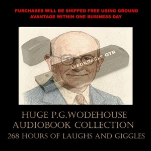 P. G. WODEHOUSE AUDIOBOOK  COLLECTION.  263 HRS & 108 TITLES.  USB FLASH DRIVE! - Picture 1 of 4