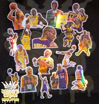 17pcs Kobe Bryant Holographic Stickers - Image 1 of 2