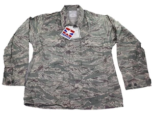 Propper Jacket Men's 46 Short Air Force ABU Tiger Stripe Camo NFPA NIR Made USA - Picture 1 of 18