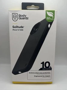 BodyGuardz - Solitude Case for iPhone 14 Plus - Black two pack! - Picture 1 of 1
