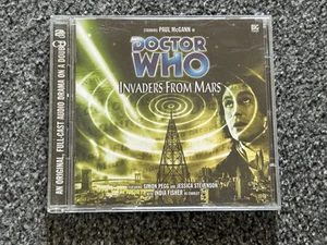 Libro CD de audio Doctor Who Invaders from Mars - Paul McGann - Gran acabado. - Imagen 1 de 3