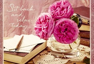 GET WELL SCRIPTURE GREETING CARDS:  Rest, Relax & Restore [Box of 12] - Picture 1 of 8