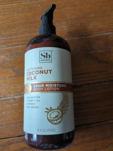 Soapbox Deep Moisture Body Lotion Softening Coconut Milk 16 fl.oz - Picture 1 of 2