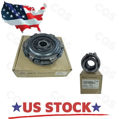  US STOCK NEW 2pcs Double Clutch Actuator + Bearing  for  Hyundai Kia Foto 1 de 2