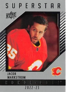 2022-23 Upper Deck Honor Roll #HR43 Jacob Markstrom - Picture 1 of 2