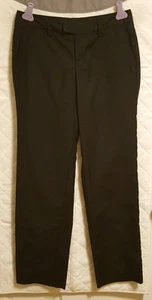 Pantaloni eleganti neri Land's End donna taglia 2 cuciture interne 30 - Foto 1 di 3