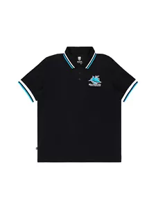 Cronulla Sharks NRL NAR Pisque Gold Polo Size S-3XL! S4 - Picture 1 of 4