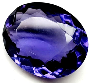 GGL Certified 50.40 CT Tanzanite Oval shape Loose Gemstone Origin Russia Purple - Picture 1 of 5
