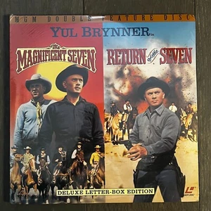 THE MAGNIFICENT SEVEN / RETURN OF THE SEVEN Laserdisc LD [ML104514] NEW/SEALED - Picture 1 of 1