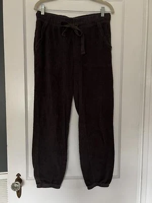 Acogedores pantalones deportivos de felpa francesa marrón Aerie - medianos Foto 1 de 4