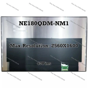 NE180QDM-NM1 18.0" LCD Screen IPS Panel EDP 40Pins 2560×1600 240Hz Mini LED - Picture 1 of 1