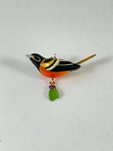 2014 Baltimore Oriole - Beauty of Birds - MINIATURE Hallmark Ornament - NO BOX - Picture 1 of 9