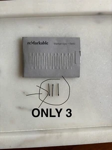 Original reMarkable Marker Tips (3) RM413 for Remarkable 2 Marker Plus - Picture 1 of 1