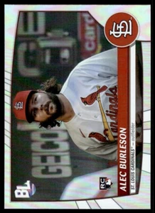 2023 Topps Big League SILVER FOIL Alec Burleson Rookie St. Louis Cardinals #201 - Picture 1 of 2