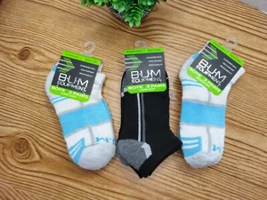 Boys Bum Equipment Low Cut Socks Bundle  Size 1-7 3 Sets Of 2 - Picture 1 of 9