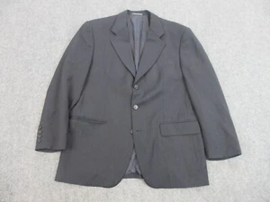 Example By Missoni Jacket Mens Large Black Wool Buttons Blazer Coat Casual - Picture 1 of 12