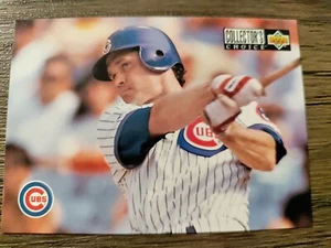 1994 Collector's Choice Ryne Sandberg #335 Chicago Cubs Checklist Upper Deck - Picture 1 of 2