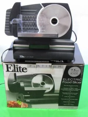 Cortadora de carne eléctrica Maxi-Matic Elite Platinum Ultimate, hoja de 7,5" Foto 1 de 4