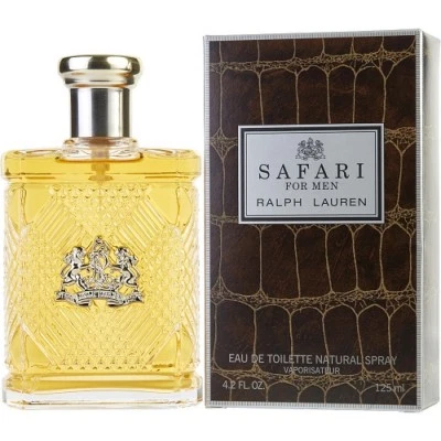 RALPH LAUREN SAFARI FOR MEN 125ML EAU DE TOILETTE SPRAY NEW & SEALED - Image 1 of 3