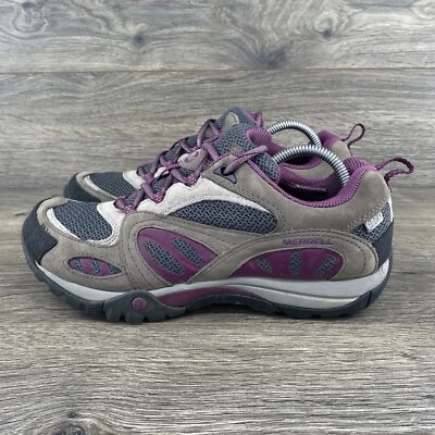 Zapatos para caminar Merrell Castle Rock para mujer talla 7 púrpura Foto 1 de 4