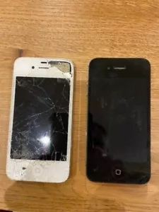 Zwei iPhone 4S Handys Modell A1387 als Ersatzteil/Reparatur - Bild 1 von 7