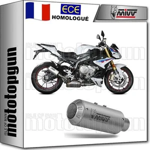 MIVV POT ECHAPPEMENT HOM MK3 BMW S 1000 R 2017 17 2018 18 2019 19 2020 20 - Photo 1/4