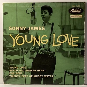 Sonny James Young Love French EP Capitol Capital - Picture 1 of 2