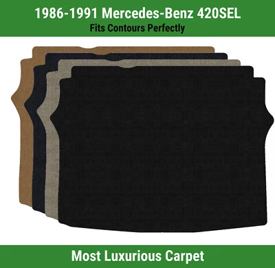 Lloyd Luxe Trunk Carpet Mat for 1986-1991 Mercedes-Benz 420SEL  - Image 1 of 4