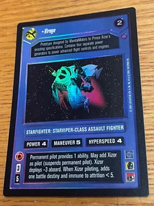 Decipher Star Wars CCG SWCCG Reflections III 3 Foil Virago - Bild 1 von 2