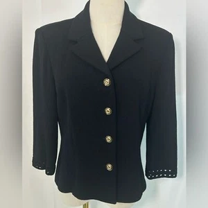 VTG ST. JOHN Women’s Blazer SIZE 8 - Picture 1 of 4