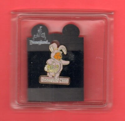 Винтажный. Заколка на лацкан Disneyland Resort, Винни-Пух Пасха, ограниченный выпуск 1200 - Изображение 1 из 4
