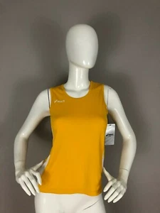 Asics Yellow Sport Top Size M - Picture 1 of 4