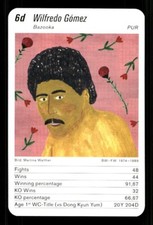 #SB011 WILFREDO GOMEZ Oddball Switzerland Boxing Card FREE SHIPPING