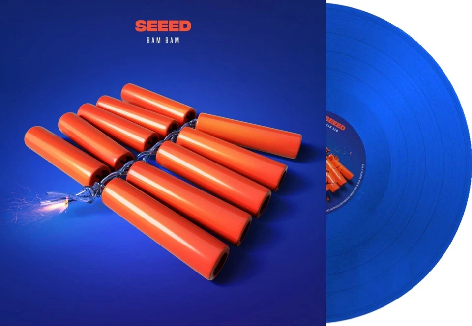 Seeed "bam bam" blue coloured Vinyl LP NEU Album 2019 inkl. "lass sie gehn" - Bild 1 von 1