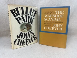 The Wapshot Scandal & Bullet Park ~ John Cheever ~ 1st Edition Hardcover Lot - Picture 1 of 13