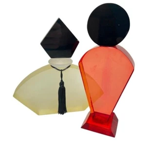 "Sculture bottiglie profumo lucite - firmato ""RM""" - Foto 1 di 8