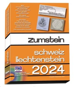 Zumstein Schweiz/Liechtenstein Briefmarken-Katalog 2024 Neu