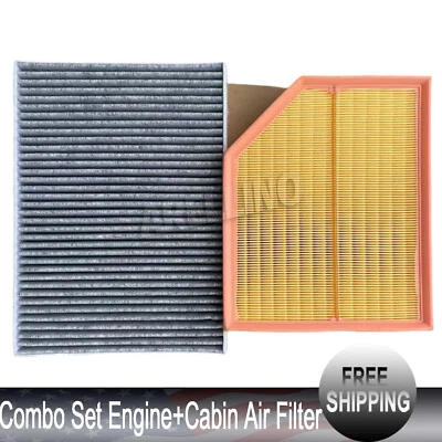 Engine & Carbon Cabin Air Filter For Volvo S90 V90 XC90 V60 S60 XC60 2017-2022 - Image 1 of 4