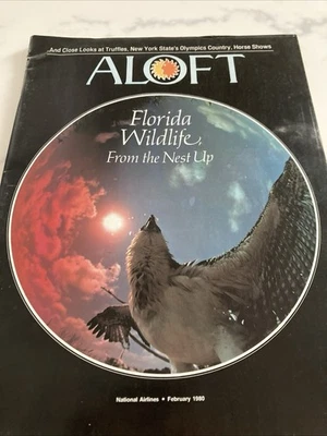 Revista National Airlines ALOFT febrero 1980 Foto 1 de 4